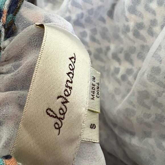 Anthropologie Elevenses Madalenna Jumper Romper Cold Shoulder Small - Picture 8 of 9